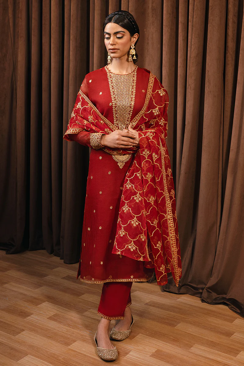 AARZOO-3PC (SHIRT, DUPATTA & TROUSER) - Image 6