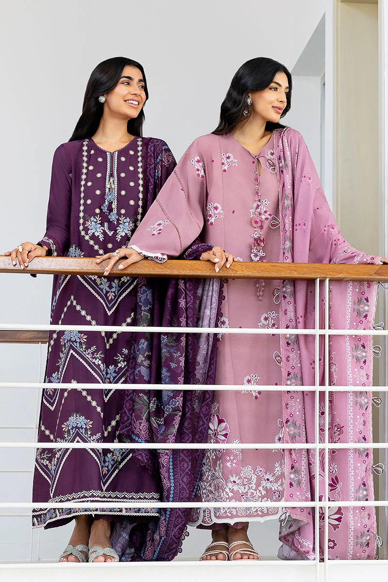 ANTIQUE BLUSH-3PC (SHIRT, TROUSER & DUPATTA) - Image 5