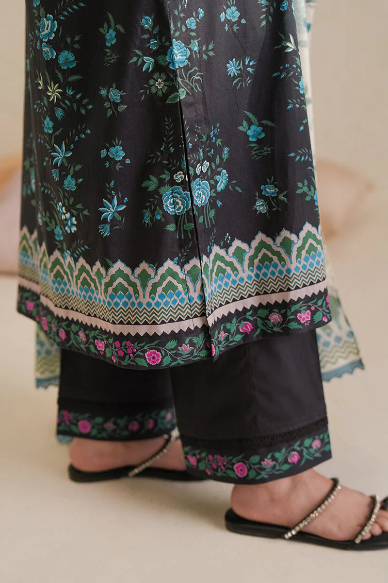 AQUA GRACE-3 PIECE PRINTED LAWN SUIT - Image 5
