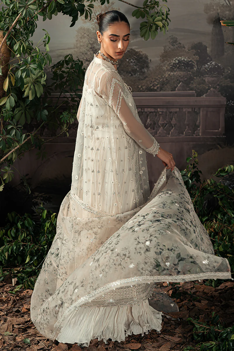 ASHLEY SAND-4PC ORGANZA EMBROIDERED SUIT - Image 6