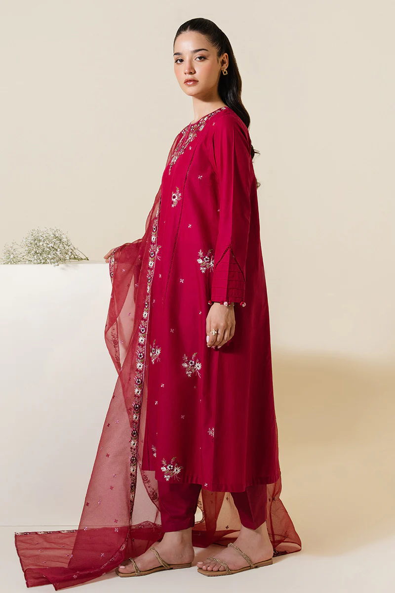 DREAM ORCHID-2PC (SHIRT & DUPATTA) - Image 6