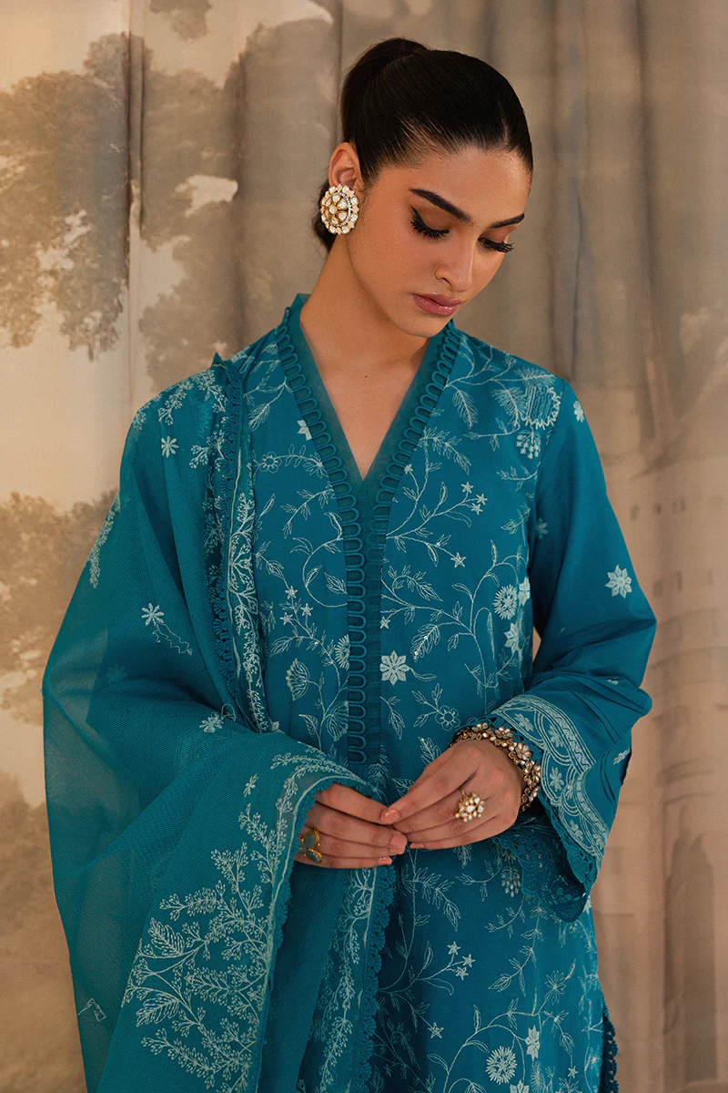BERYL BLISS-3PC LAWN EMBROIDERED SUIT - Image 4