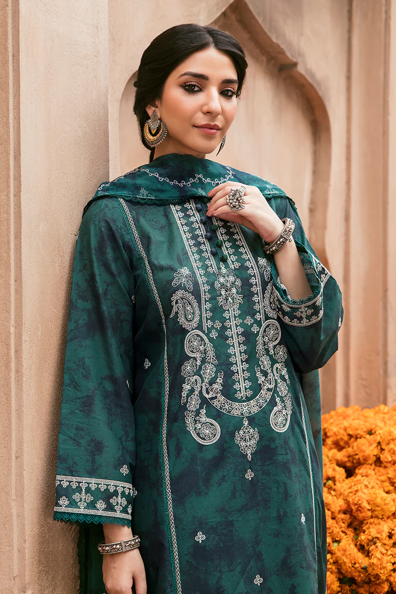 BISTRO BARN-3PC EMBROIDERED LAWN SUIT - Image 5