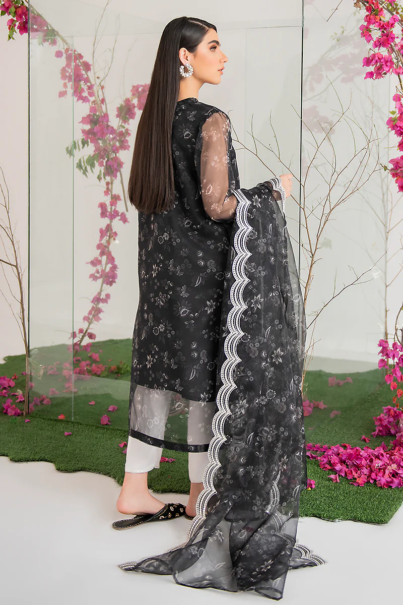 BLACK ONYX-2PC (SHIRT & DUPATTA) - Image 4