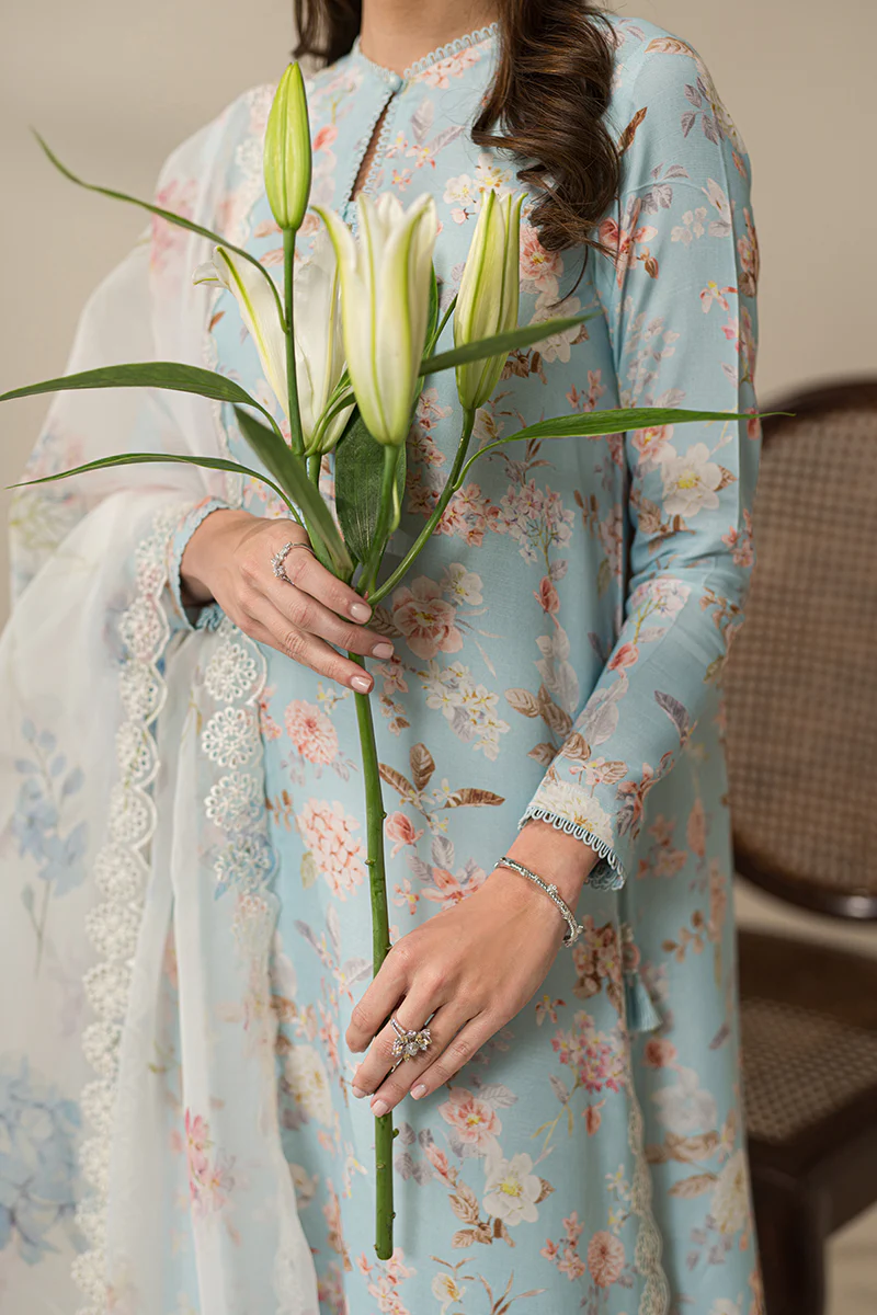 BOTANICAL BLOOM 2PC (SHIRT & DUPATTA) - Image 6
