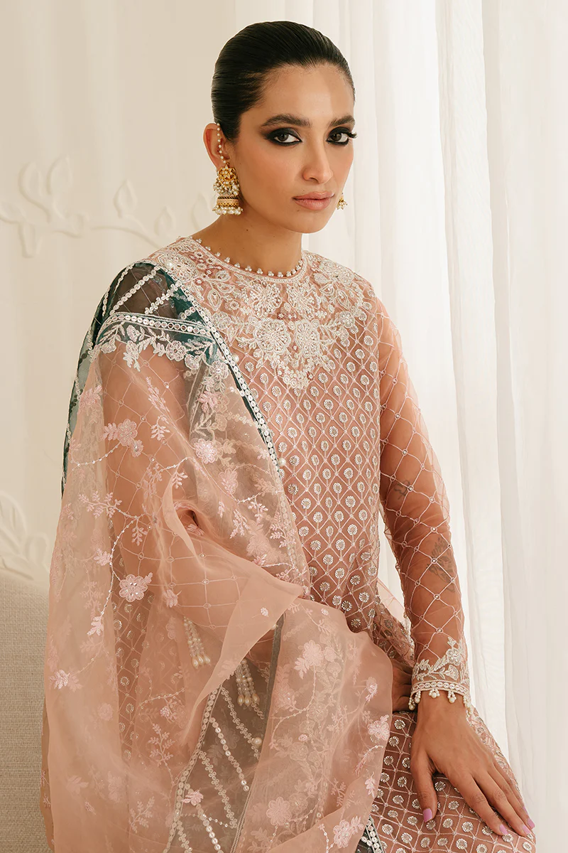BRITTANY ROSE-4PC ORGANZA EMBROIDERED SUIT - Image 6