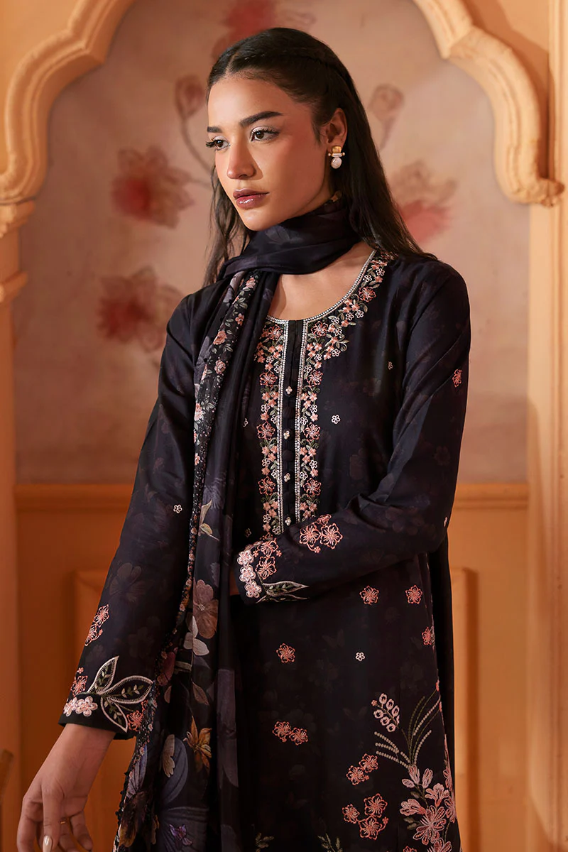 CAVIAR CHARM-3PC PRINTED LAWN SUIT - Image 5