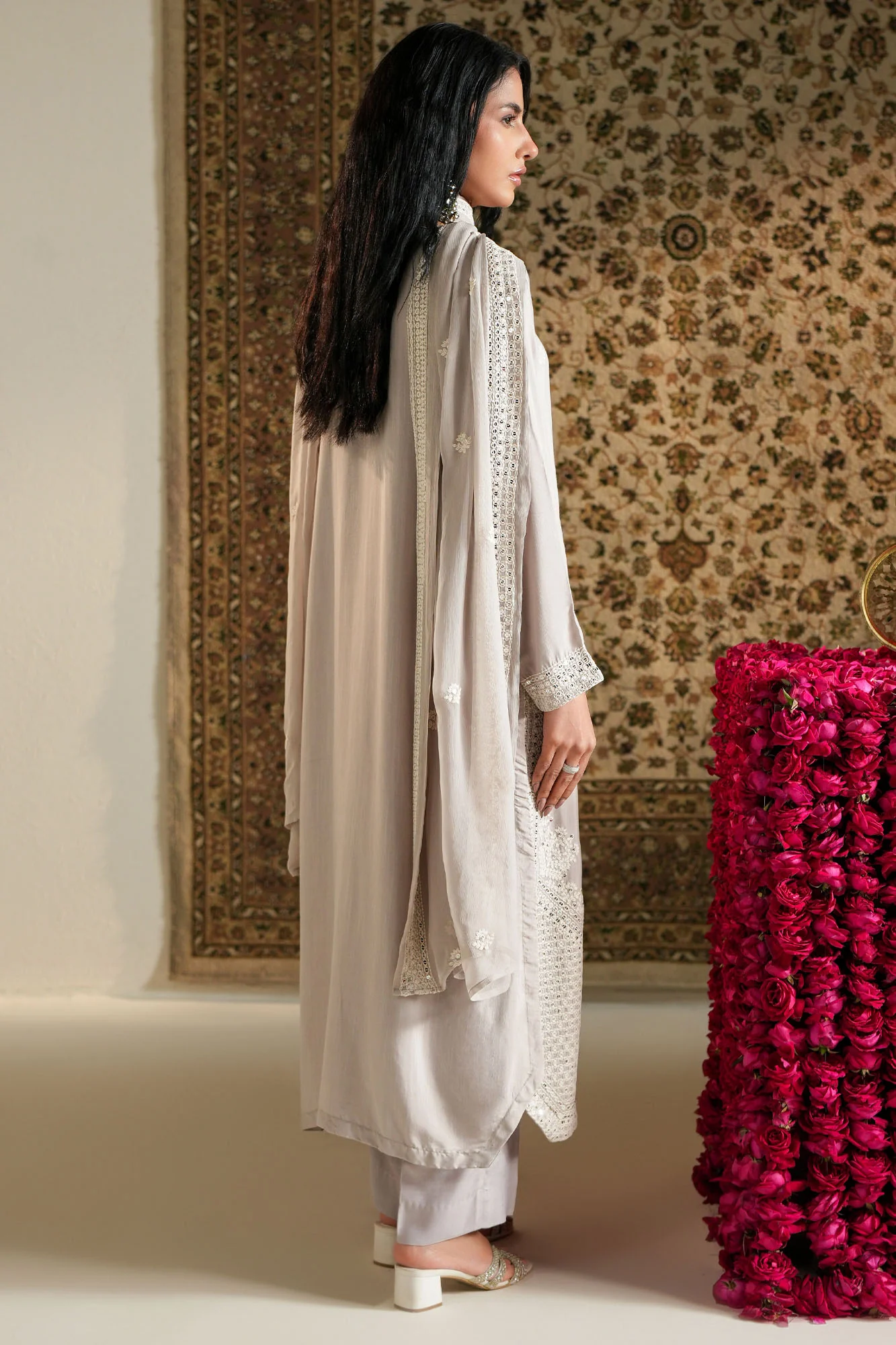 CELESTIAL ICE-2PC (SHIRT & DUPATTA) - Image 7
