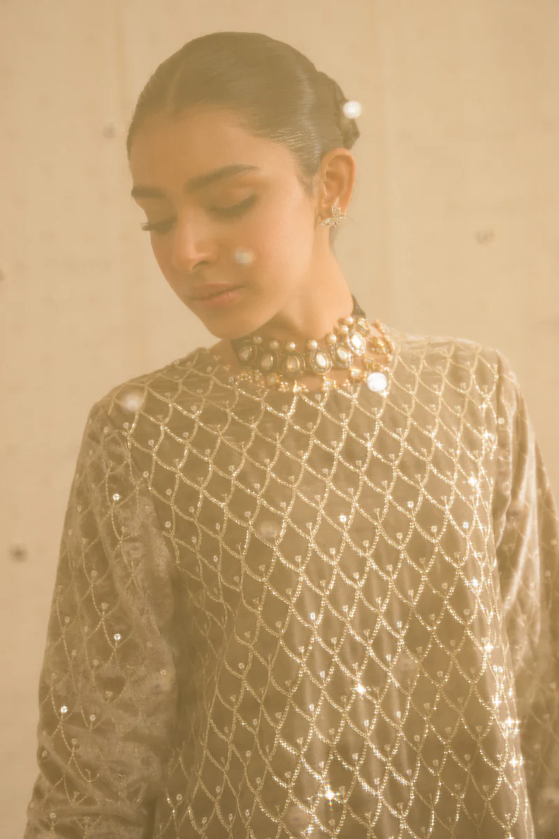 CHAANDNI-3PC (SHIRT, DUPATTA & TROUSER) - Image 5