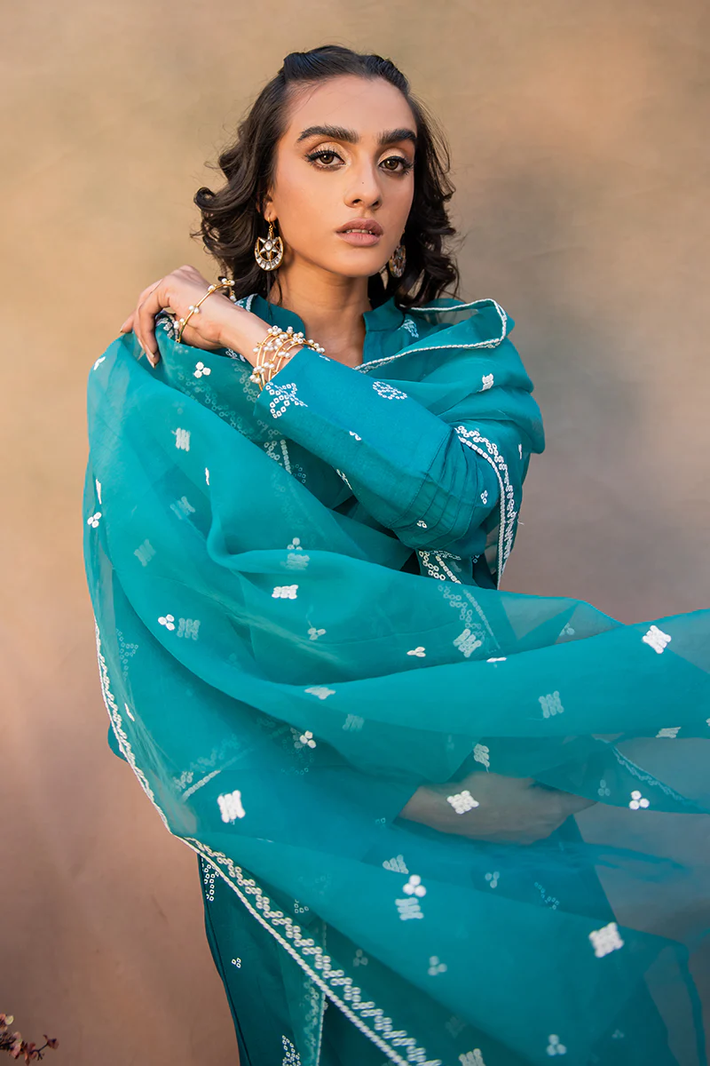 CHUNRI SUIT-2PC (SHIRT & DUPATTA) - Image 8