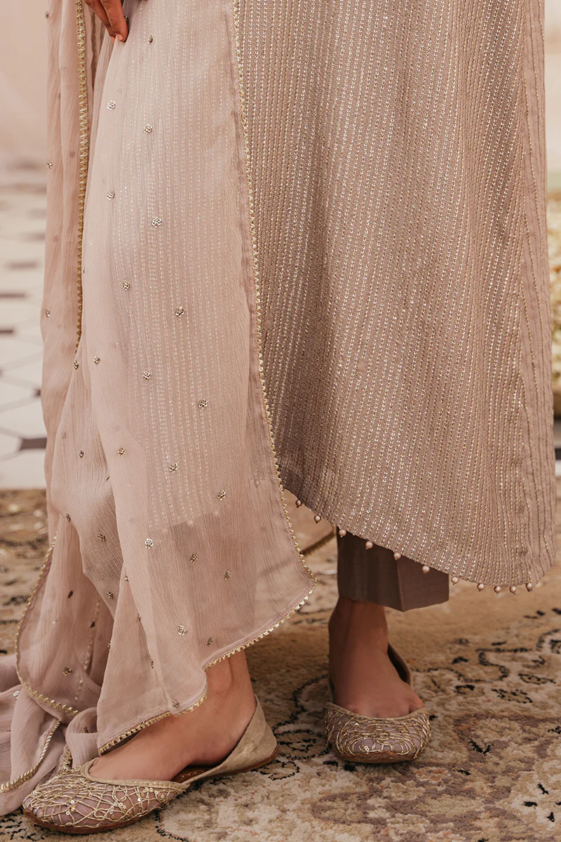 CLOUD BRUST-3 PIECE (SHIRT, TROUSER & DUPATTA) - Image 3