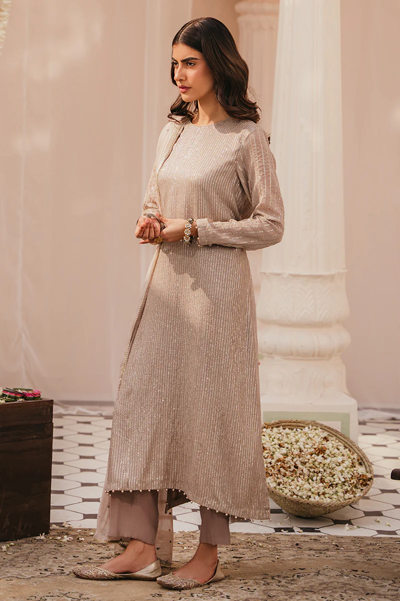 CLOUD BRUST-3 PIECE (SHIRT, TROUSER & DUPATTA) - Image 5