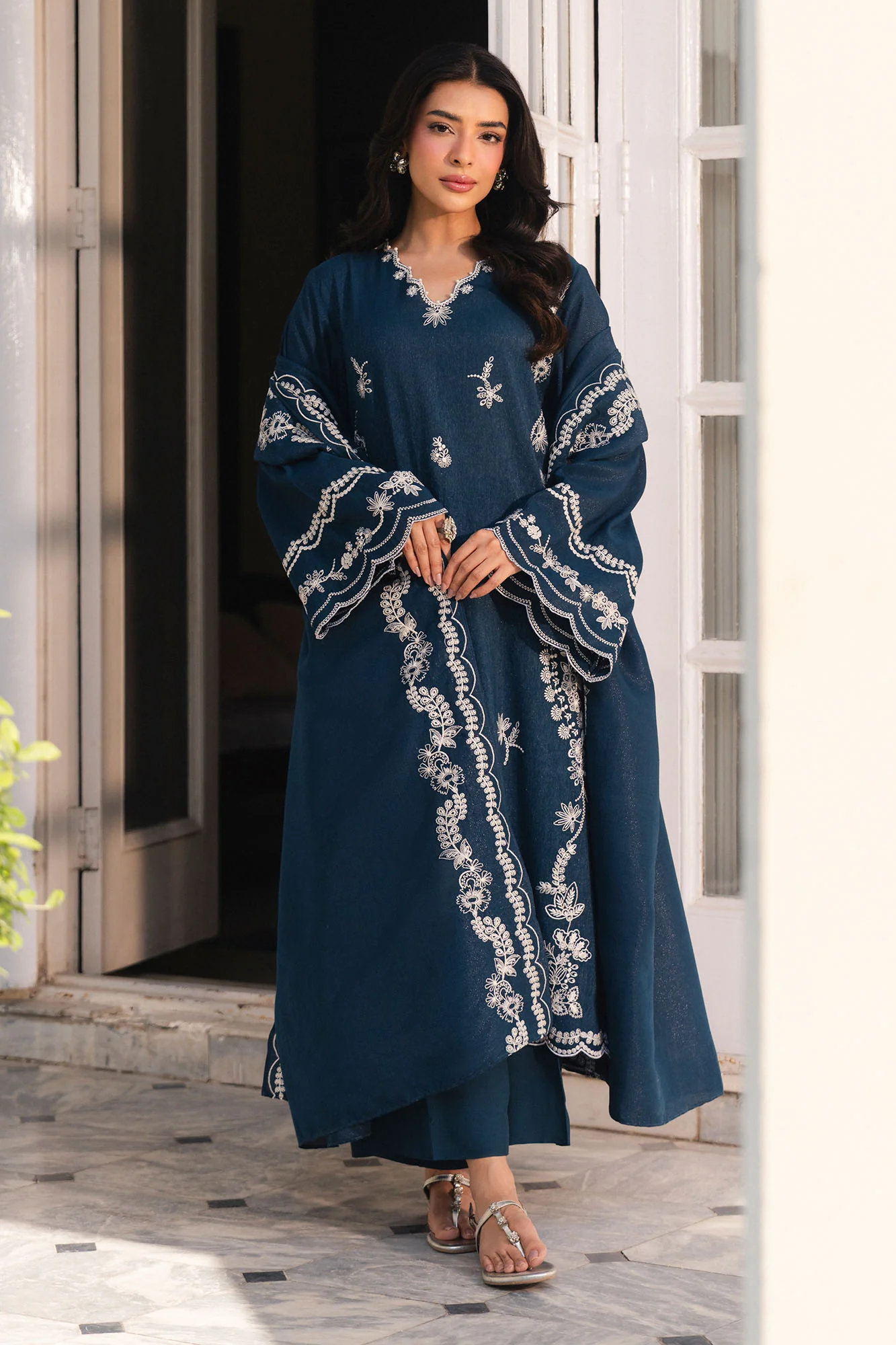 DEEP ECLIPSE-2PC (SHIRT & DUPATTA) - Image 2