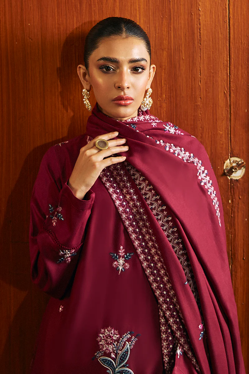DEEP HAZE-2 PIECE MARINA EMBROIDERED SUIT - Image 2