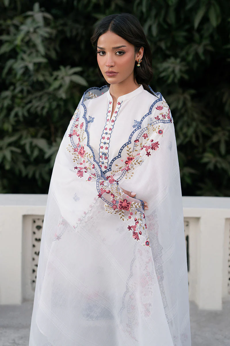 DEW WHISPER- 3PC EMBROIDERED LAWN SUIT - Image 2