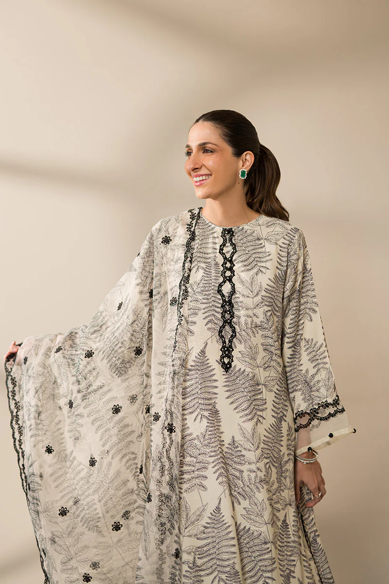 DUSKY SHRUB-2 PC (SHIRT & DUPATTA) - Image 5
