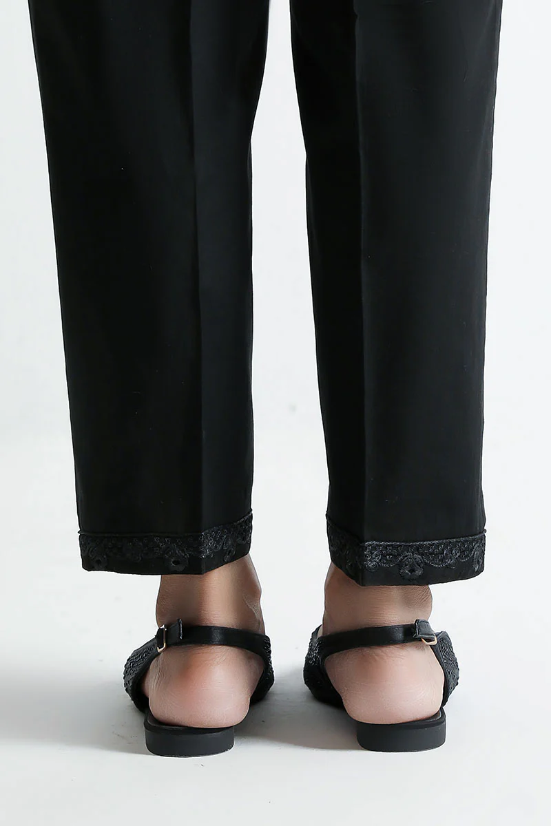 EMBROIDERED FITTED PANTS 2 - Image 3