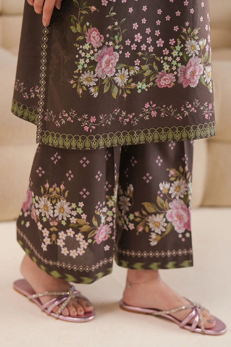 ENCHANTED FLORA-2 PIECE PRINTED LAWN SUIT - Image 4