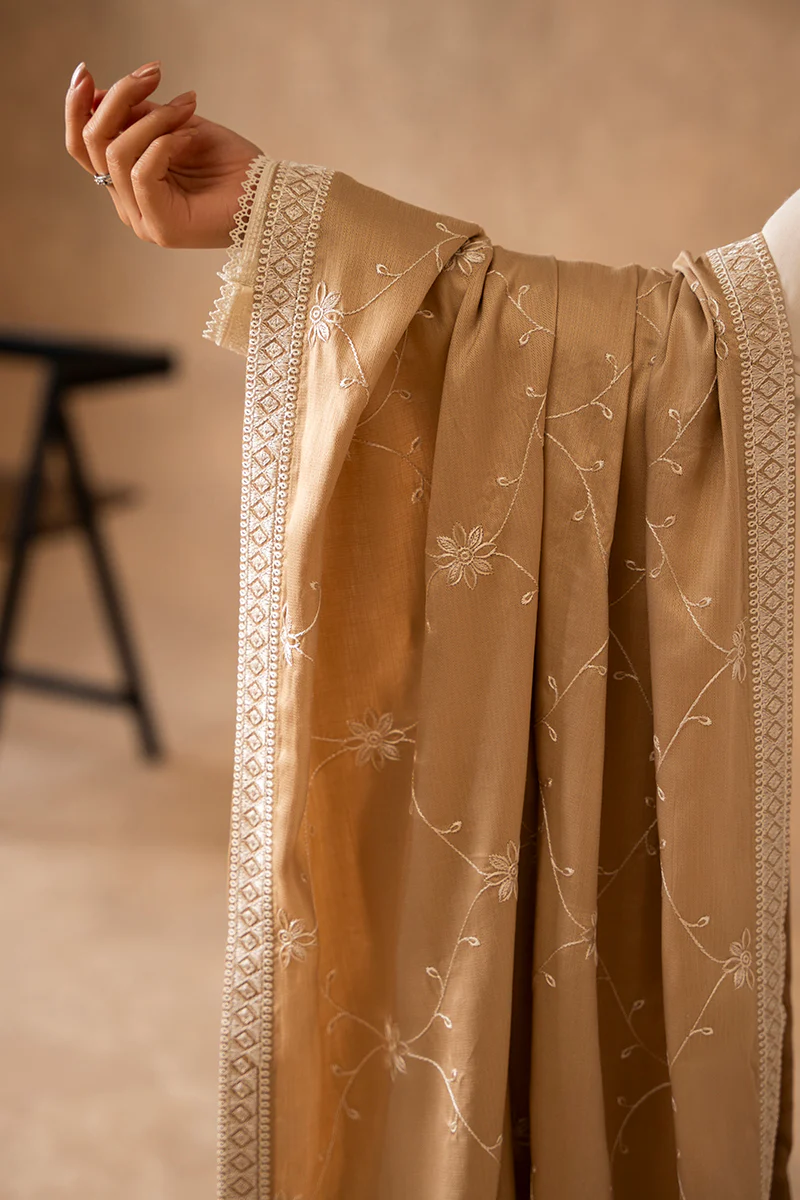 FLORA EMBROIDERED SHAWL - Image 2