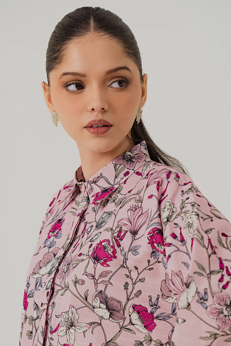 FLORAL IMPRESSION-2 PIECE KHADDAR PRINTED SUIT - Image 2