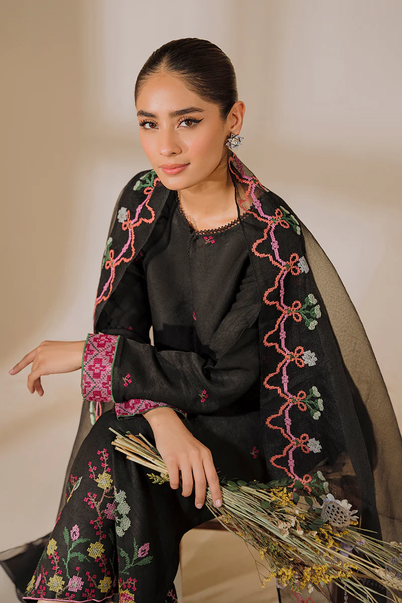 FLORAL MAZE-2PC (SHIRT & DUPATTA) - Image 8