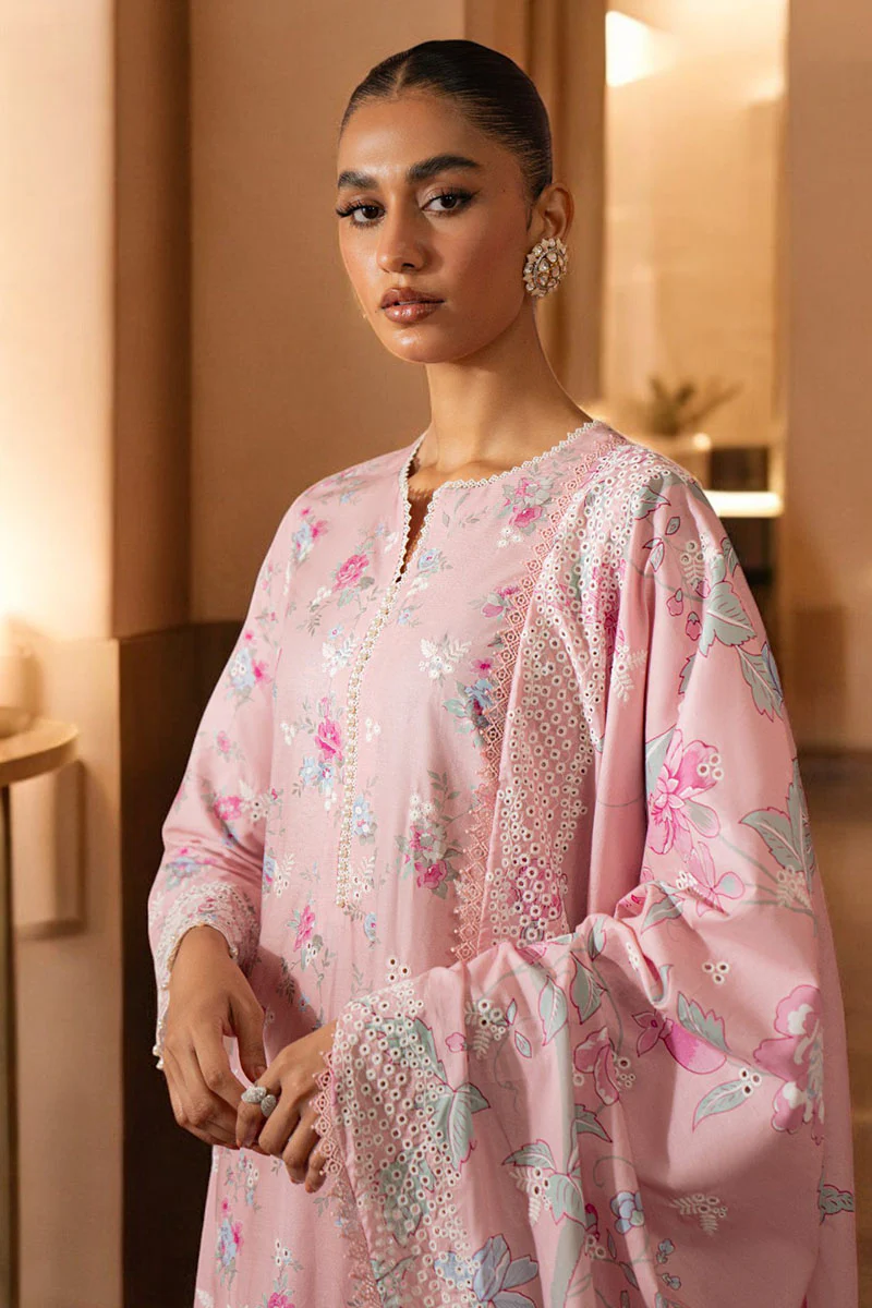 GARNET BLUSH-3 PIECE PRINTED SUIT - Image 3