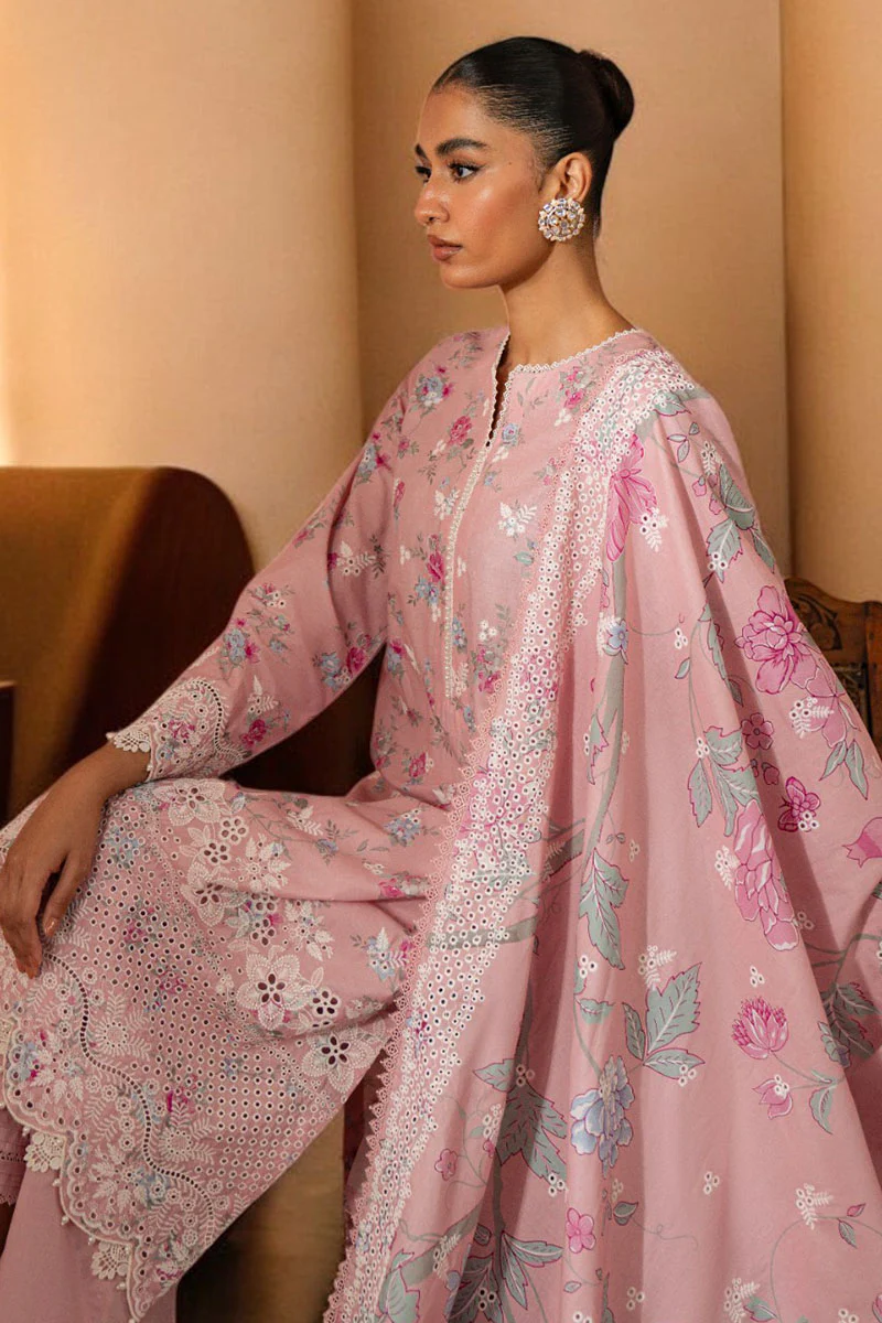 GARNET BLUSH-3 PIECE PRINTED SUIT - Image 5