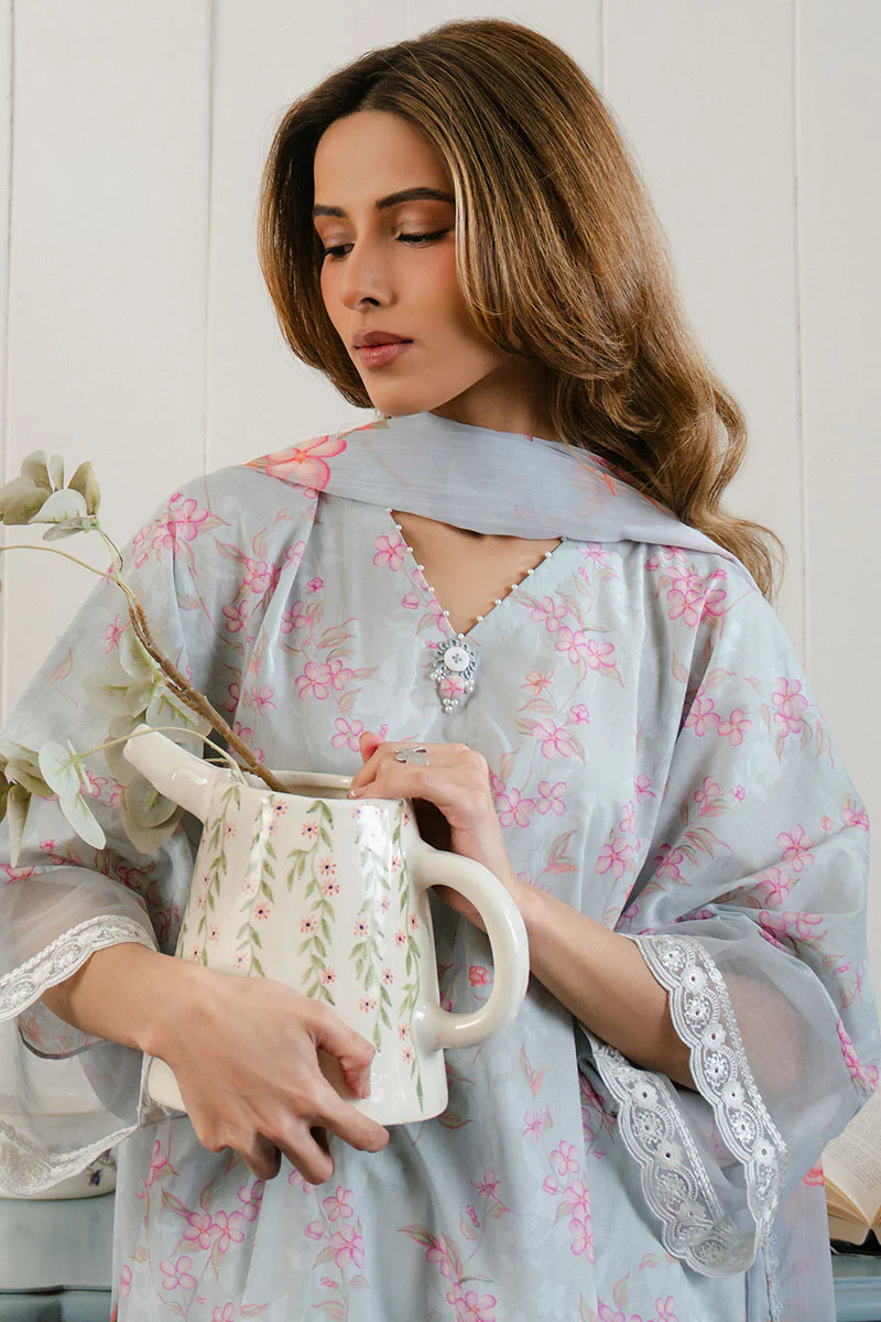 ICE DREAM-3 PC PRINTED LAWN SUIT - Image 6