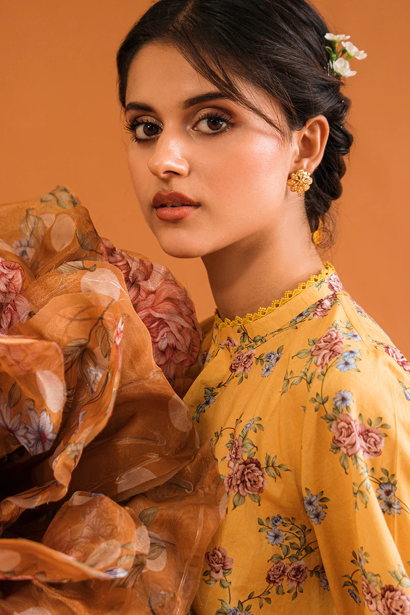 IRIS JOY-3PC PRINTED LAWN SUIT - Image 5