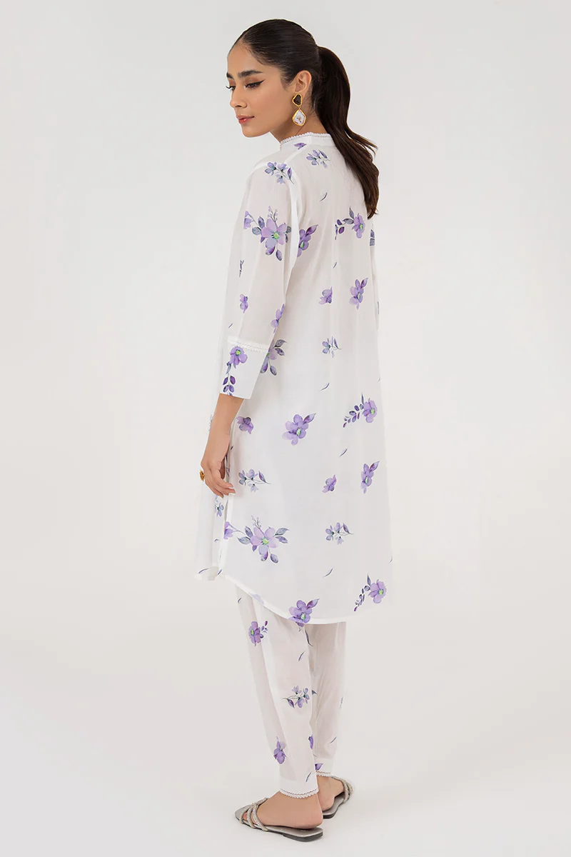 LILAC BLOOM-2PC (SHIRT & TROUSER) - Image 3
