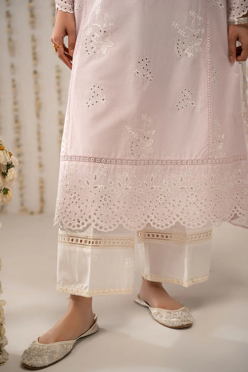 LILAC BLOOM-2PC (SHIRT & DUPATTA) - Image 4