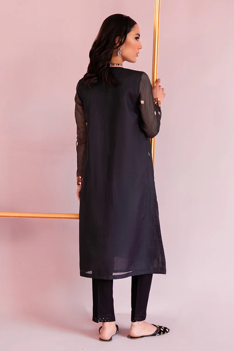 MIDNIGHT CHARM EMBROIDERED SHIRT - Image 3