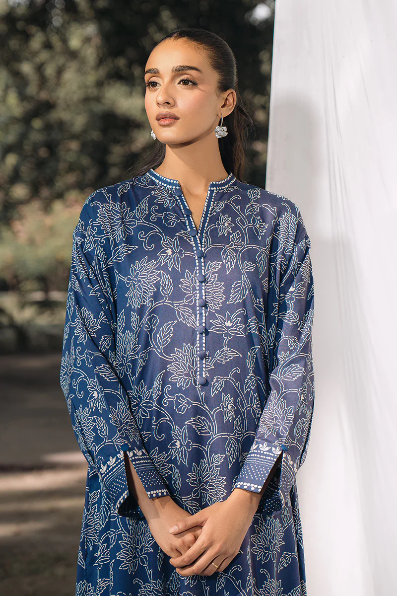MIDNIGHT MOSAIC-2PC LINEN SUIT - Image 5