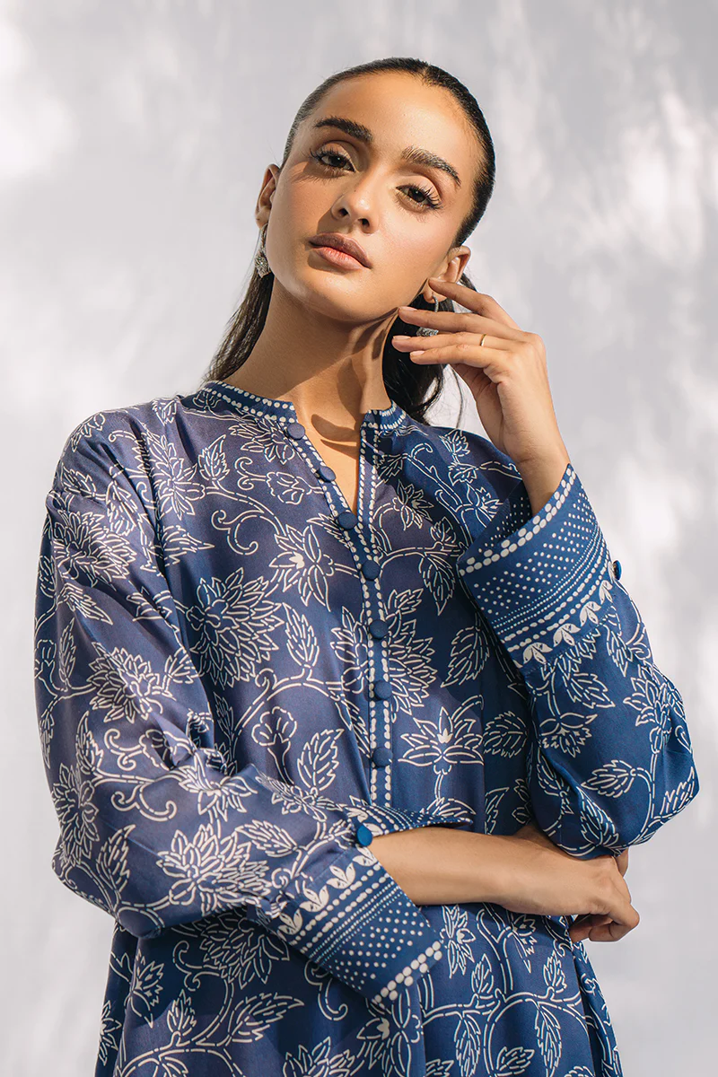 MIDNIGHT MOSAIC-2PC LINEN SUIT - Image 7