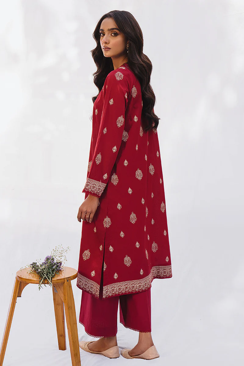 MIDNIGHT MYSTERY-2PC PRINTED LAWN SUIT - Image 3