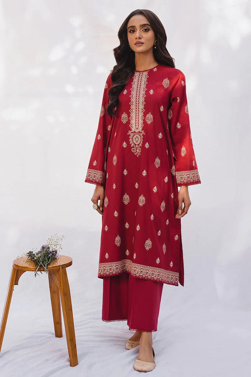 MIDNIGHT MYSTERY-2PC PRINTED LAWN SUIT - Image 5