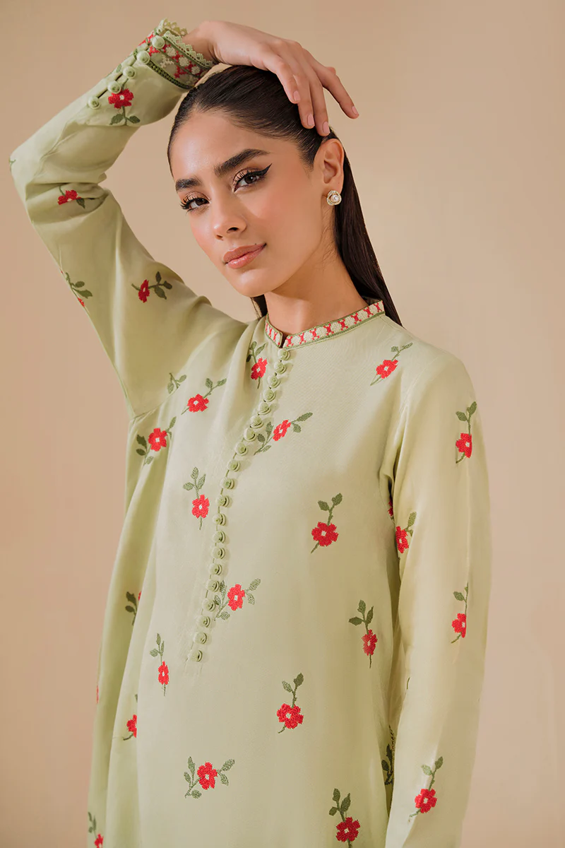 MINT CROZE- EMBROIDERED MARINA SHIRT - Image 5