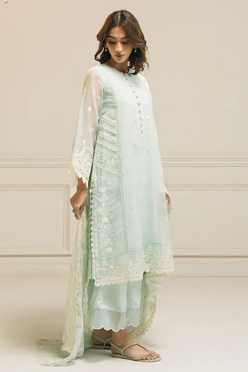 MINT FLO-3 PC (SHIRT, DUPATTA &TROUSER) - Image 5