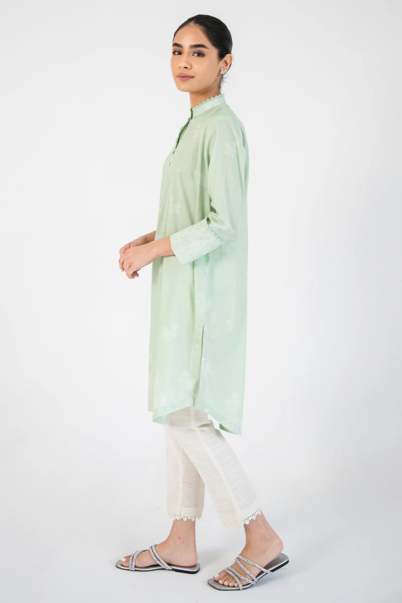 MINT FOREST PRINTED SHIRT - Image 2