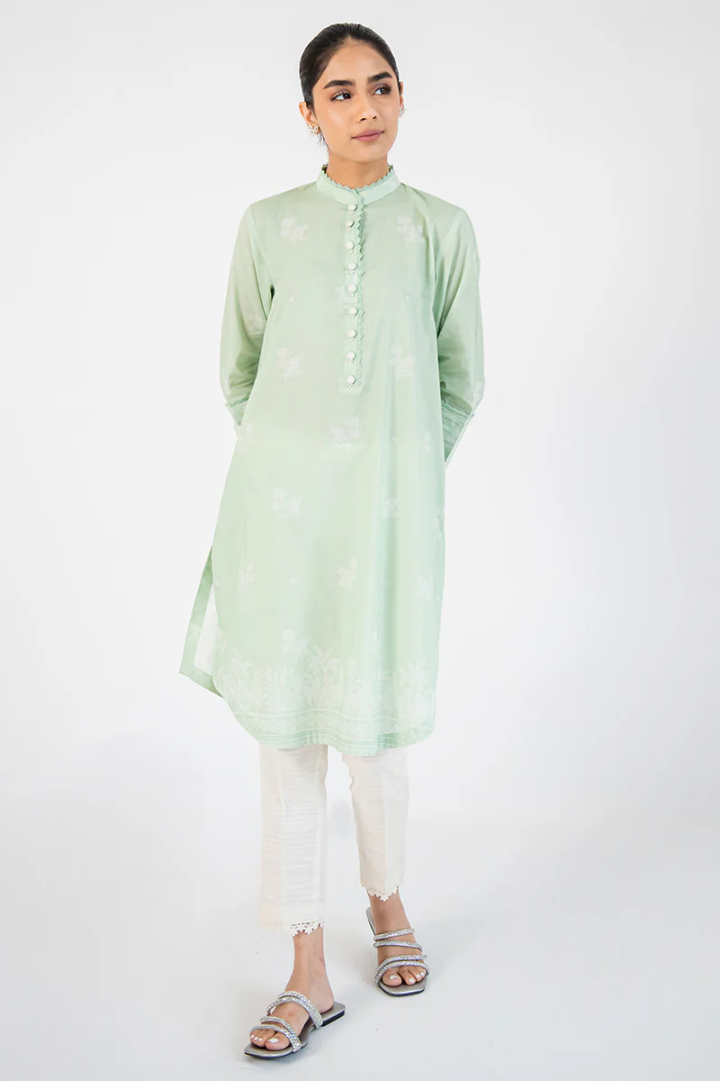 MINT FOREST PRINTED SHIRT - Image 3