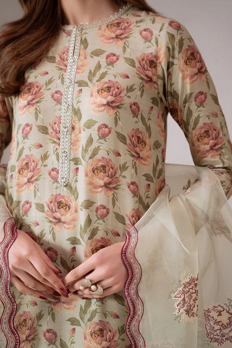 MOSS GLOW-2 PC (SHIRT & DUPATTA) - Image 4