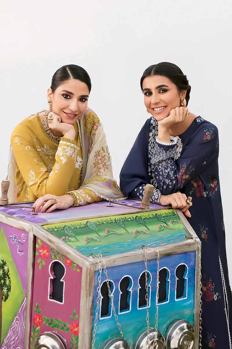 MOSS LILY-3PC EMBROIDERED LAWN SUIT - Image 6