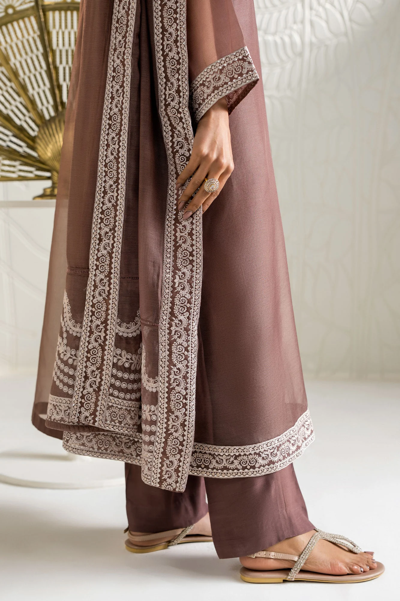 MULBERRY MIST-2PC (SHIRT & DUPATTA) - Image 5