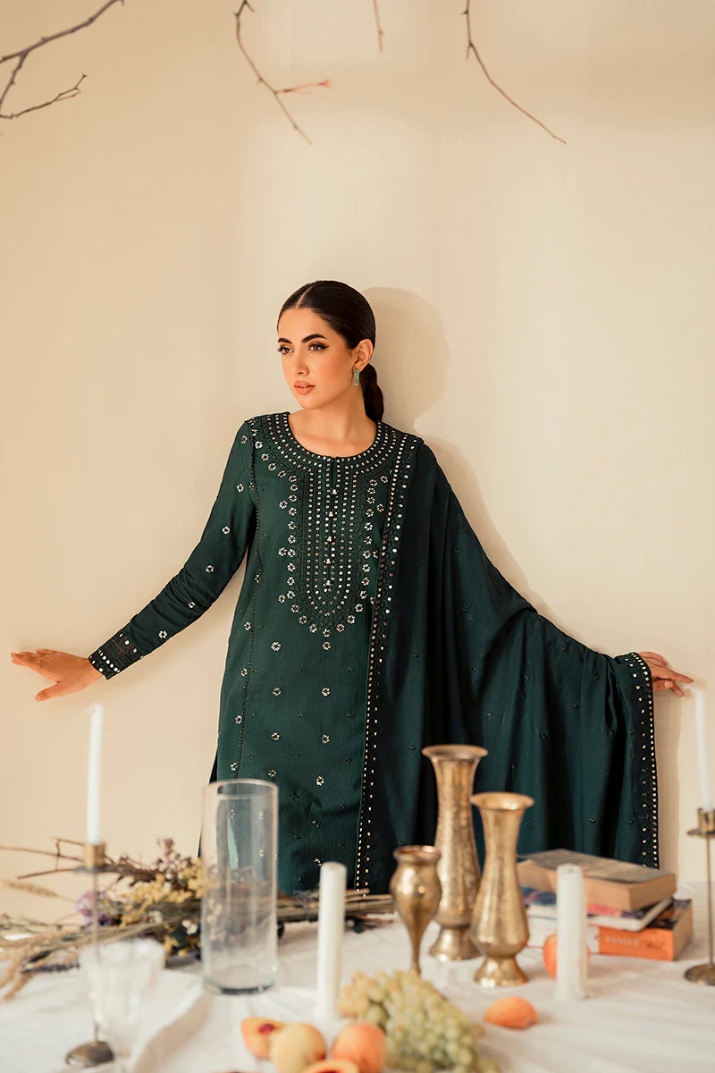 MUTED MIST-2PC (SHIRT & DUPATTA) - Image 5