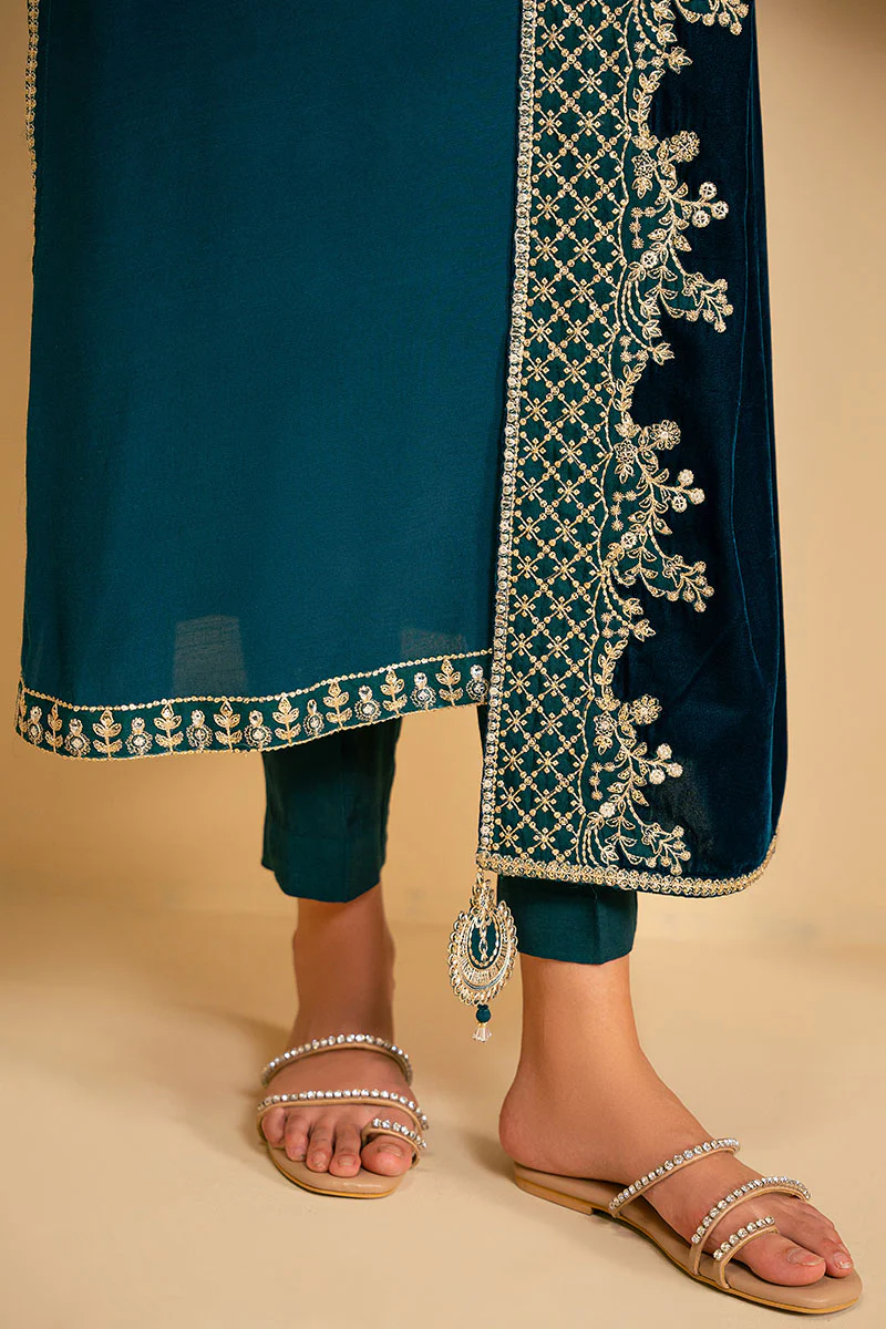 MYSTIC TIDE-2 PC (SHIRT & DUPATTA) - Image 2