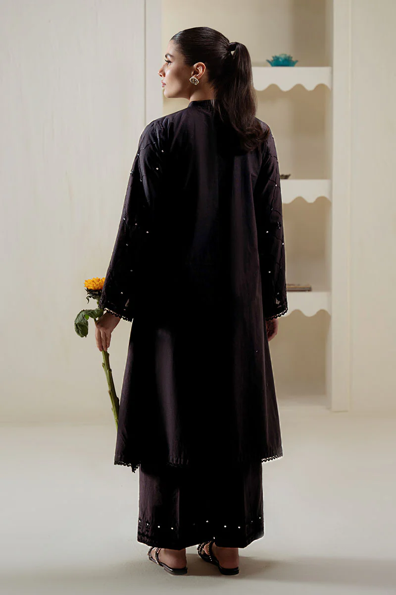 NOIR SPELL EMBROIDERED SHIRT - Image 6