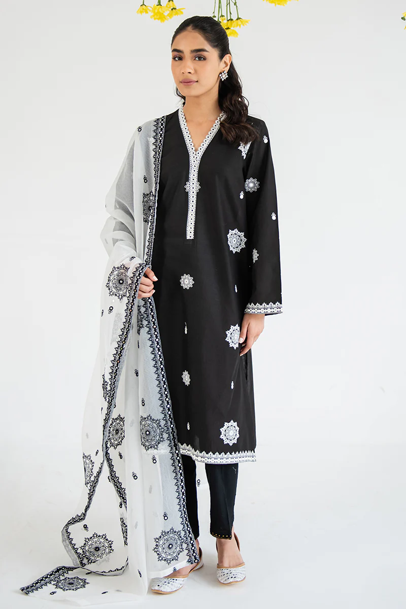 OBSIDIAN-2PC (SHIRT & DUPATTA)