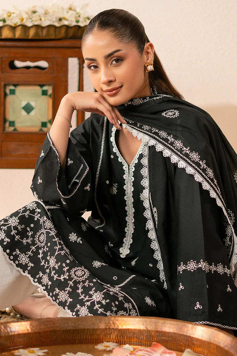 OBSIDIAN GRACE-2PC (SHIRT & DUPATTA) - Image 3