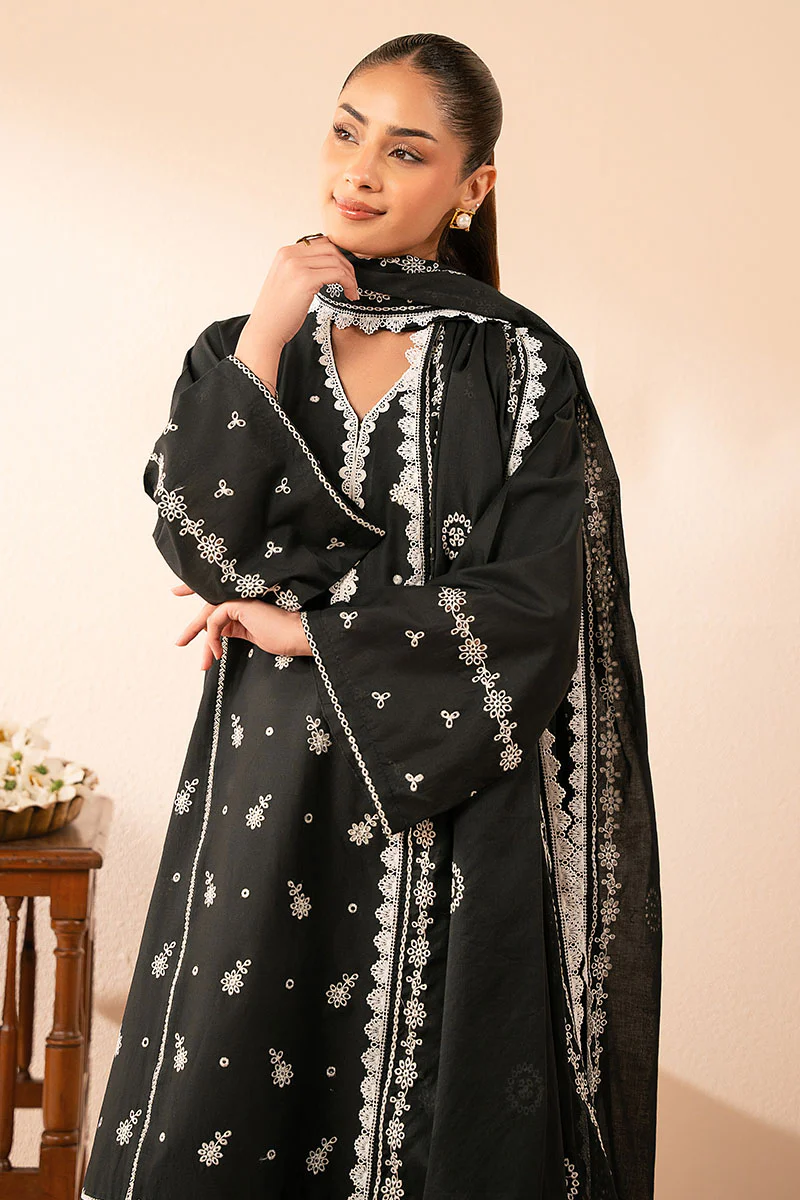 OBSIDIAN GRACE-2PC (SHIRT & DUPATTA) - Image 4