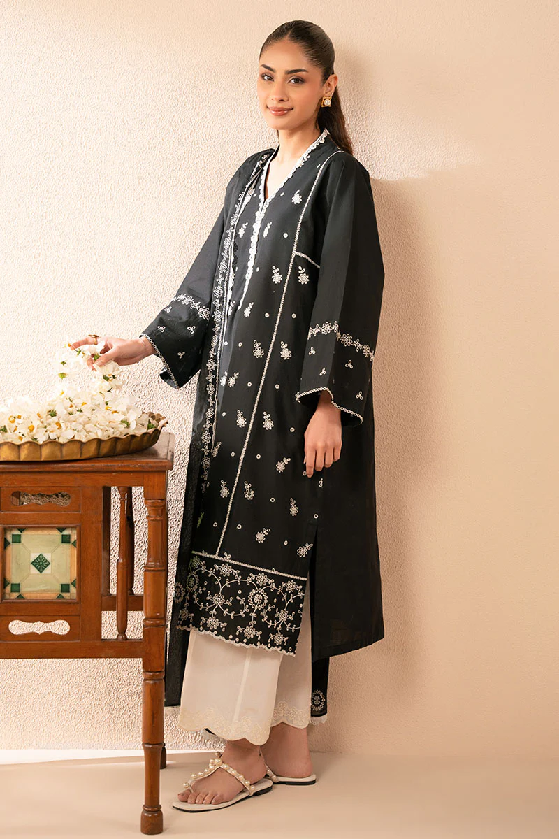 OBSIDIAN GRACE-2PC (SHIRT & DUPATTA) - Image 7
